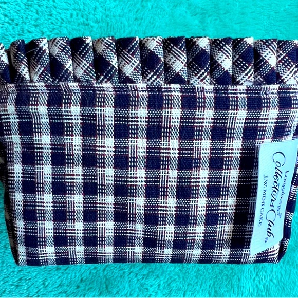 Longaberger JW Collection Mini Miniature Cake Basket Liner Protector Riser Box - Picture 4 of 9